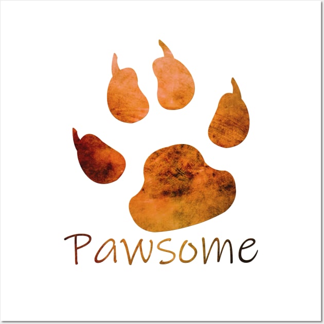 Pawsome Wall Art by Playfulfoodie